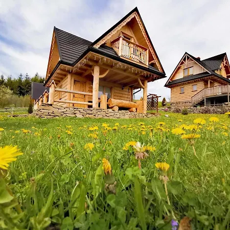 Lodge Pocztowka Z Mizernej, Drewniane Domki, Widok Na Tatry, Blisko Velo Czorsztyn, Jezioro Czorsztynskie, Rowery, Spokojna Okolica