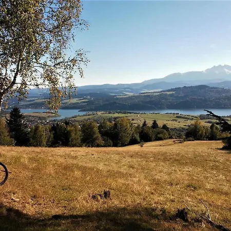 Pocztowka Z Mizernej, Drewniane Domki, Widok Na Tatry, Blisko Velo Czorsztyn, Jezioro Czorsztynskie, Rowery, Spokojna Okolica *