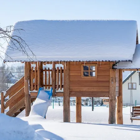Pocztowka Z Mizernej, Drewniane Domki, Widok Na Tatry, Blisko Velo Czorsztyn, Jezioro Czorsztynskie, Rowery, Spokojna Okolica *