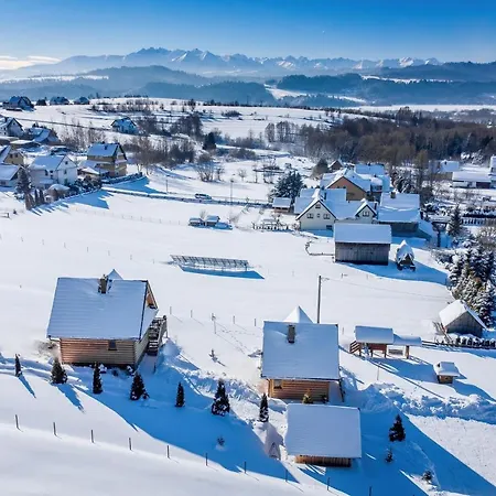 Lodge Pocztowka Z Mizernej, Drewniane Domki, Widok Na Tatry, Blisko Velo Czorsztyn, Jezioro Czorsztynskie, Rowery, Spokojna Okolica