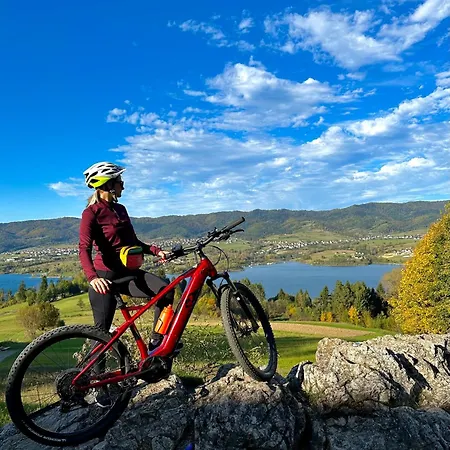 Pocztowka Z Mizernej, Drewniane Domki, Widok Na Tatry, Blisko Velo Czorsztyn, Jezioro Czorsztynskie, Rowery, Spokojna Okolica *