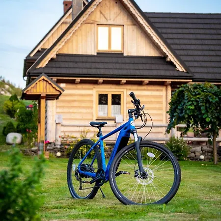 Pocztowka Z Mizernej, Drewniane Domki, Widok Na Tatry, Blisko Velo Czorsztyn, Jezioro Czorsztynskie, Rowery, Spokojna Okolica *