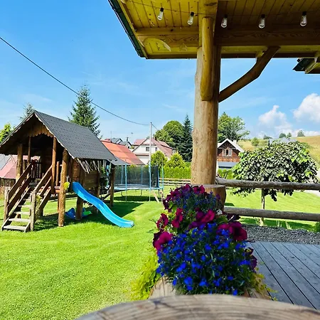 Lodge Pocztowka Z Mizernej, Drewniane Domki, Widok Na Tatry, Blisko Velo Czorsztyn, Jezioro Czorsztynskie, Rowery, Spokojna Okolica *