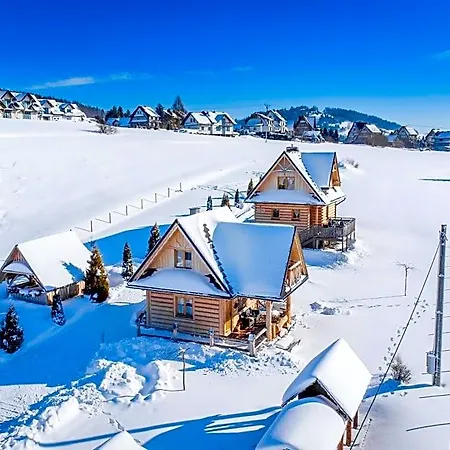 Pocztowka Z Mizernej, Drewniane Domki, Widok Na Tatry, Blisko Velo Czorsztyn, Jezioro Czorsztynskie, Rowery, Spokojna Okolica